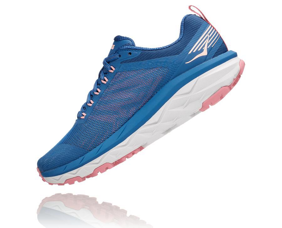 Tenis Hoka One One Trail Mujer Azules - Challenger Atr 5 - SVJX98651